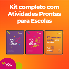 [Kit] Atividades Prontas para Escolas ajudarem alunos e famílias a ampliarem o contato com a língua inglesa em casa